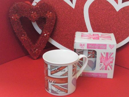 Union mug Love by Rebecca Rose Bone China NCM RR UNION 001