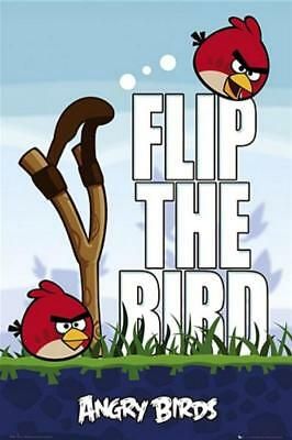 Angry Birds Flip The Bird Poster FP2609