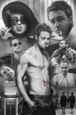 Fight Club Art Poster FP2610