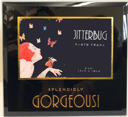 jitterbug photo frame "drinkypoos and dancing shoes" sp1255