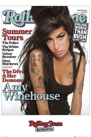 Rolling Stone Magazine Amy Winehouse Cover Poster GB Eye LP1471