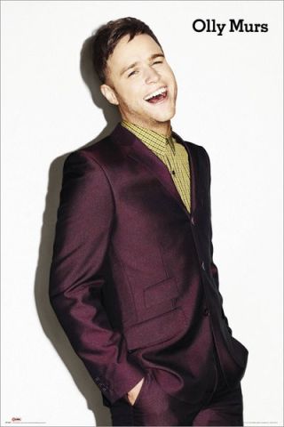 Olly Murs Laughing in Suit Poster LP1547