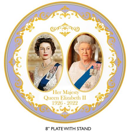 Queen Elizabeth II Commemorative Ceramic Plate LP18207