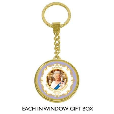 Commemorative Queen Elizabeth II Keyring LP18216