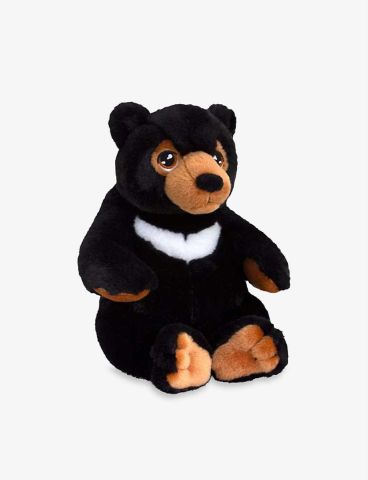 Keeleco Cuddly Black Bear by Keel toys  25cm (10 inches) SE1455