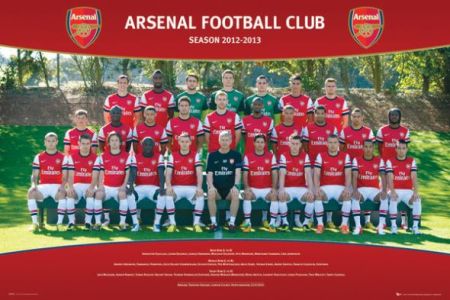 Arsenal Football Club Team Photo 2012/2013 SP0892