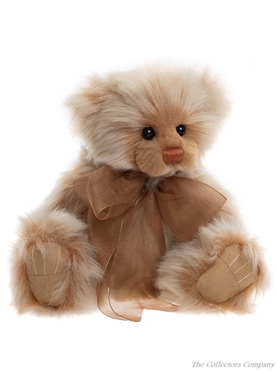 Charlie Bears Monday, Plush Teddy Bear, CB256126BO. Soft cuddly toy