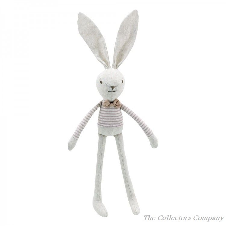 Wilberry Linen, Boy Hare Soft Toy by The Puppet Company, WB004220. Cuddly toy