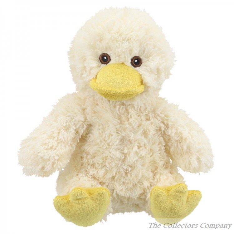 Wilberry Eco Classics Soft Toy, Duck by The Puppet Company, WB004818. Plush cuddly toy