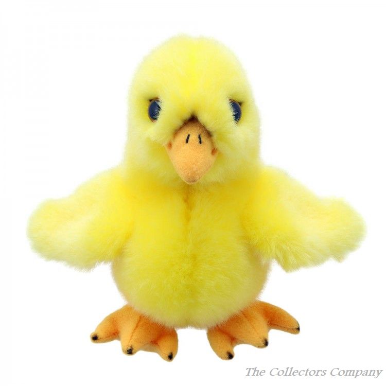 Wilberry Mini Soft Toy, Chick by The Puppet Company, WB005014. Plush cuddly toy