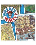 Where's Wally Easel Desk Calendar 2025