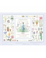 Judith Glover, Garden Days A4 Family Planner 2025