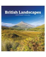 British Landscapes Easel Calendar 2025