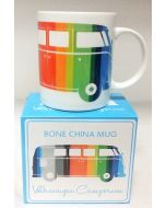 Striped Volkswagen Camper Van Mug  68153