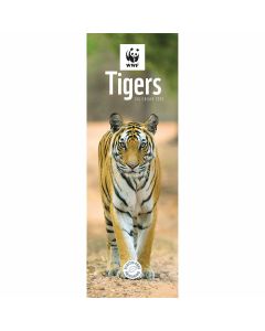 WWF Tigers Slim Calendar 2025, Carousel Calendars 250129