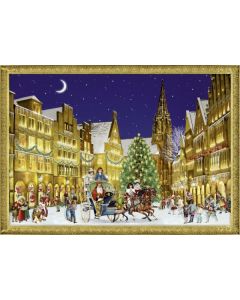 German Town at Christmas Advent Calendar Coppenrath 71323