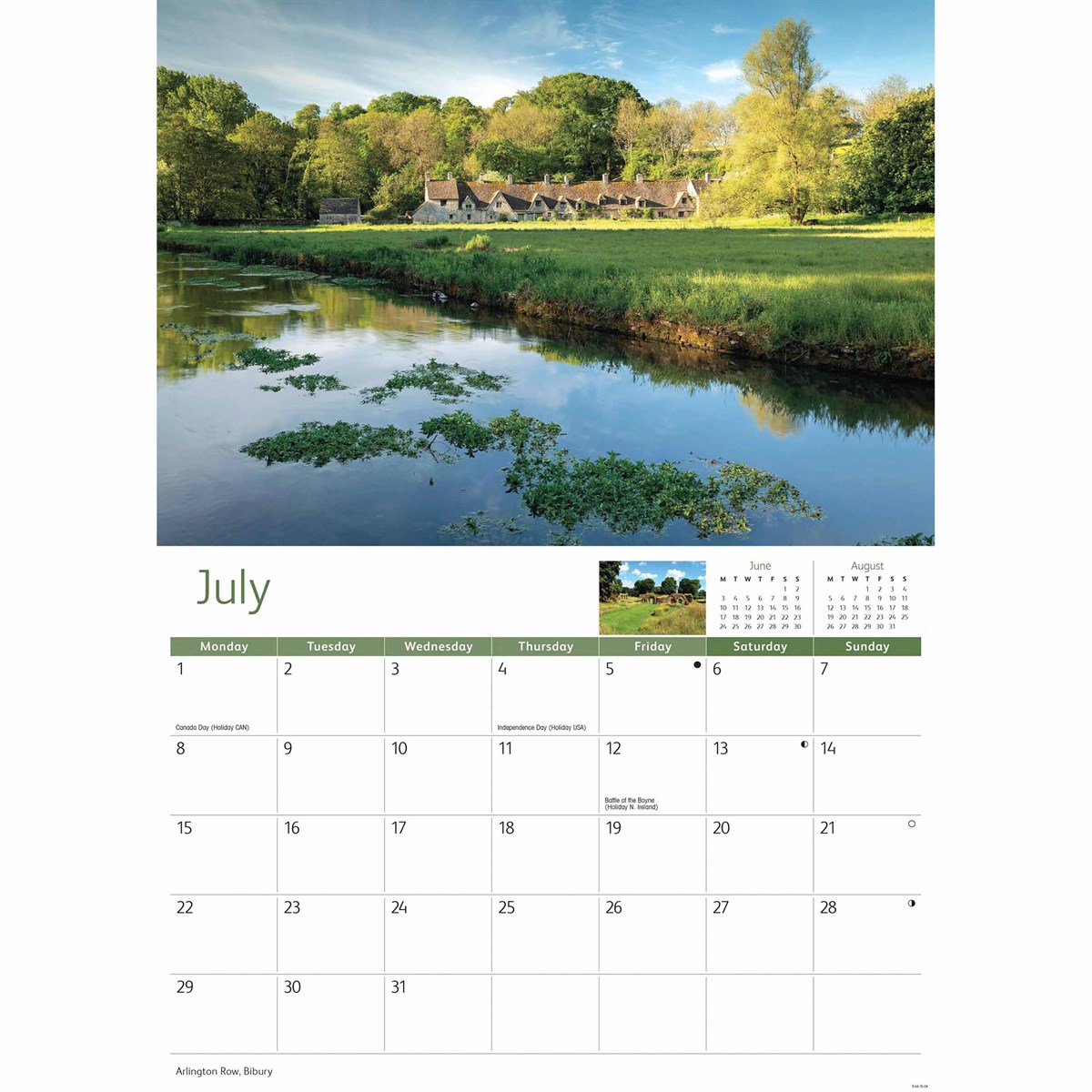 Gloucestershire A4 Calendar 2024 by Carousel Calendars 240112