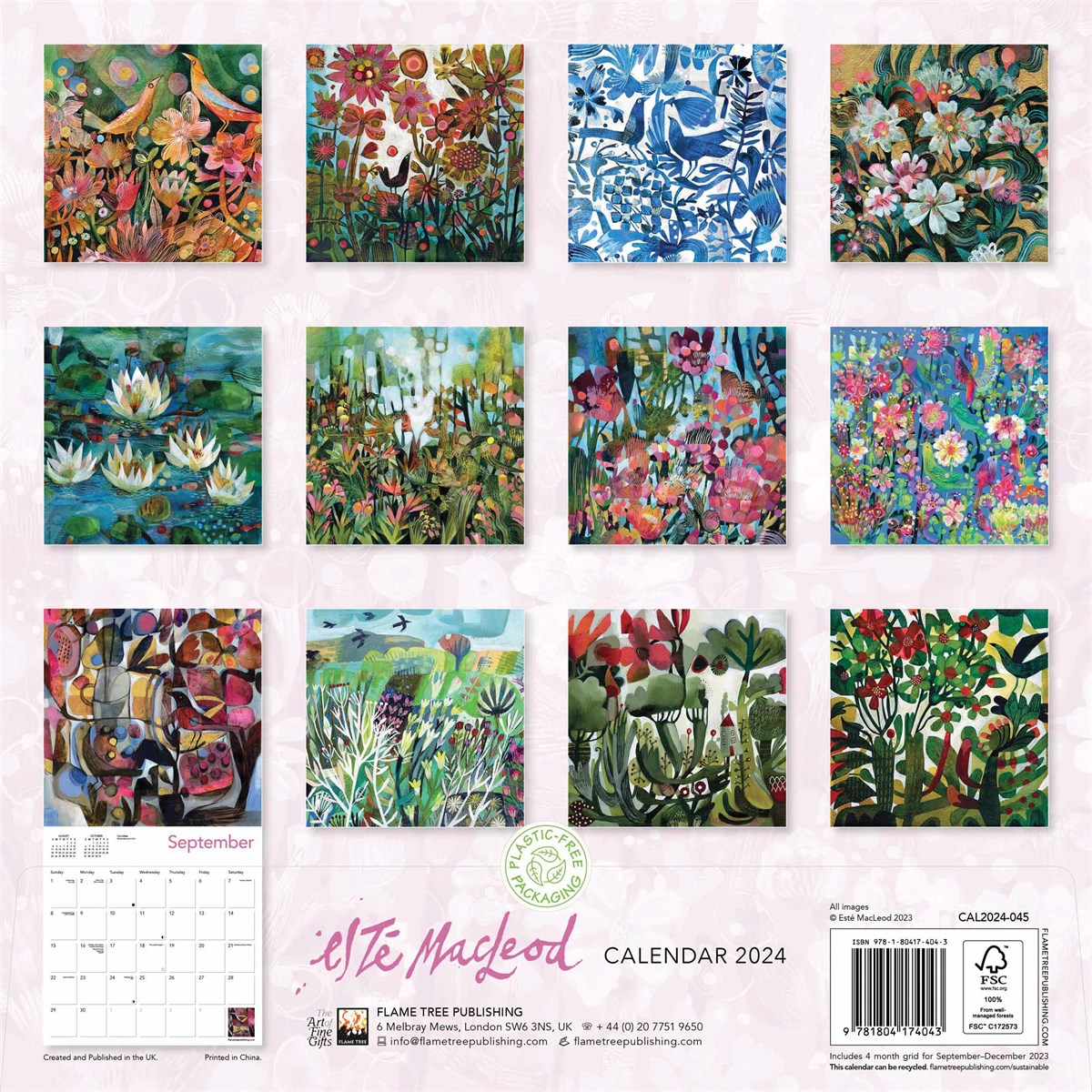 Este Macleod Wall Calendar 2024 240969